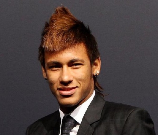 Neymar Jr. Hairstyle - Short Curly Haircut with fade - YouTube