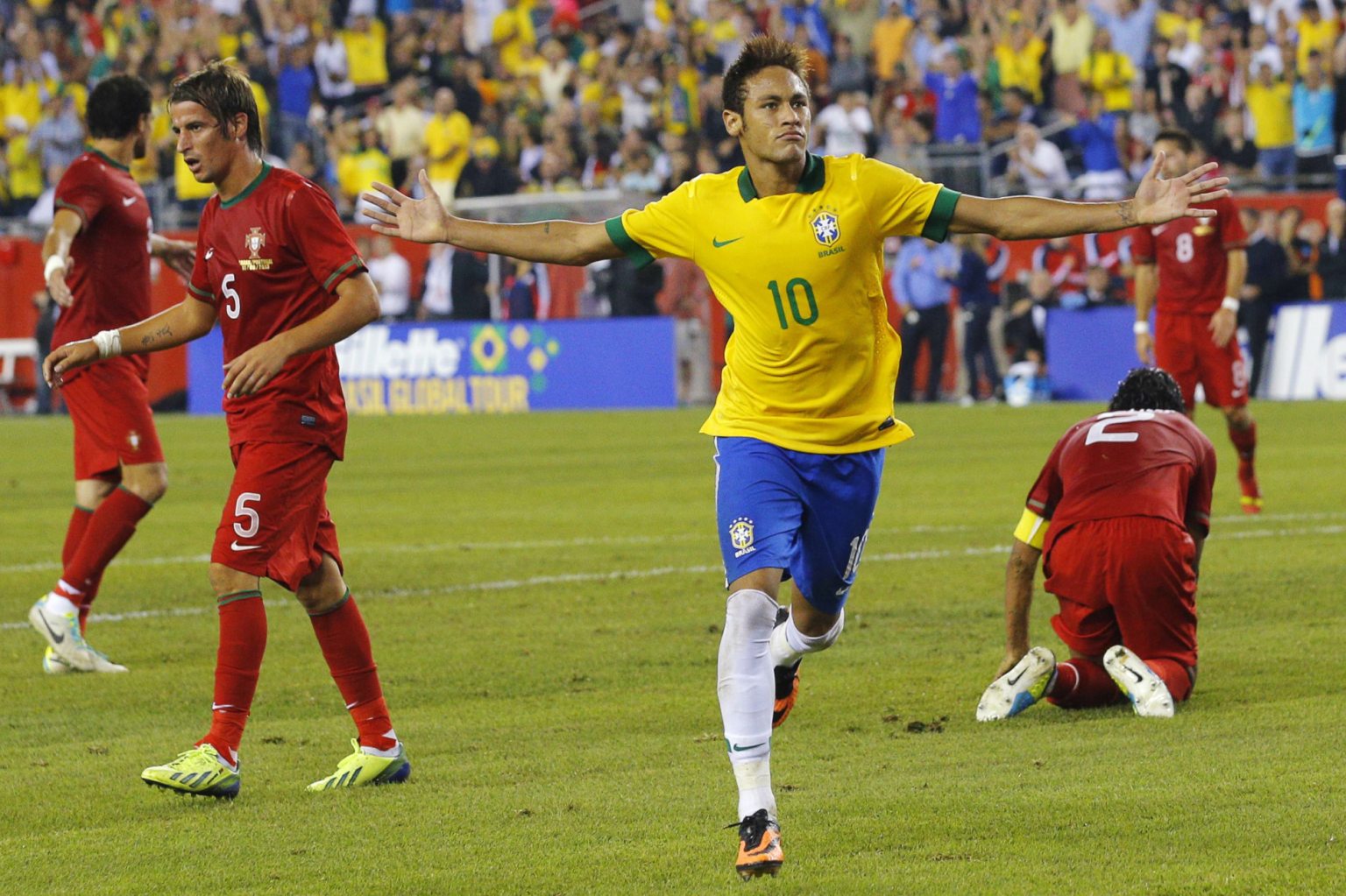 Brasil 3-1 Portugal :: Jogos Preparação 2013 :: Ficha do Jogo 