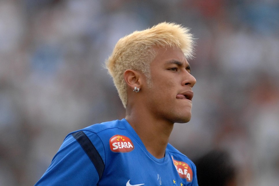 Hearts of Truth — Neymar showing off his new hairstyle via...