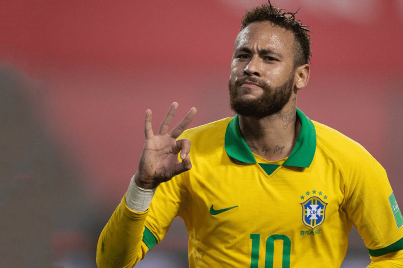Neymar gesture to say everything is fine | Neymar Jr - Brazil and PSG ...